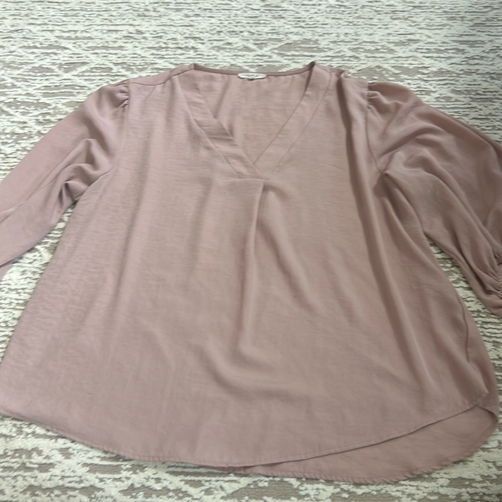 Pink blouse